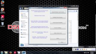 Calibrate ELO Touch Screen [upl. by Finnegan]