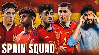 Spain Squad For Euros 2024  Coach De La Fuente’s Lineup amp Tactics [upl. by Kciwdahc734]