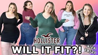 WILL IT FIT Hollister TryOn Haul size 1921  Sarah Rae Vargas [upl. by Akcirre]