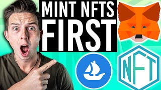 How To Mint a NFT Directly From a Smart Contract easiest method [upl. by Etnomed]