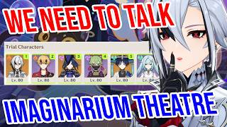 Imaginarium Theater Ultimate Guide  Season 2  How to select characters  Genshin Impact [upl. by Trudi503]