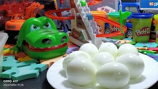 AAG MIX VLOG is live  PEELING CHICKEN EGGS [upl. by Luttrell]