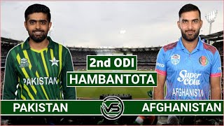 Highlights Afghanistan v Pakistan 2nd ODI  August 2023  FireBirdUniverse [upl. by Elletsyrk330]