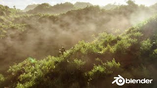 Create a Realistic Forest in 30 Minutes  Blender Tutorial [upl. by Gayleen]