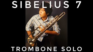 Sibelius 7  Trombone Solo [upl. by Llennod]