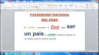 fuentes y párrafos en word [upl. by Flanigan]