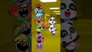 Smiling Critters VS Baby Panda shorts smilingcritters babypanda babybus [upl. by Adekam468]