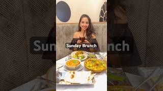 Sunday Brunch  Indian Style  Vegetarian Brunch in Dubai [upl. by Nwahser162]