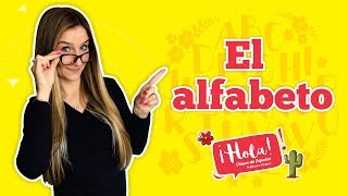 A B C El alfabeto en español  Alfabeto em espanhol [upl. by Nerti837]