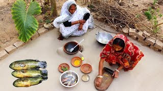 Bangali Style Desi Paka Koi Recipe prepared by Thammi amp Kakima  Climbing Perch Fish Recipe [upl. by Atteloc]