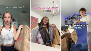 Back To School Haul  TikTok Compilation 12 [upl. by Meerek806]