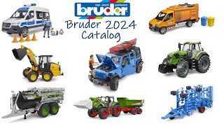 Bruder 2024 Catalog New Product List [upl. by Zoarah]