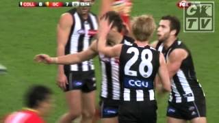 CTV  Jamie Elliotts first AFL goal [upl. by Akeyla]