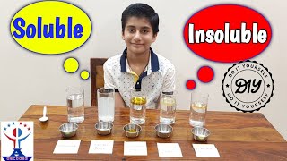 Soluble and Insoluble liquids  Science experiment  NCERT  Class 6  CBSE  Online learning [upl. by Hearsh524]