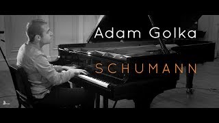 SCHUMANN Abendlied Evening Song ADAM GOLKA piano FHR62 [upl. by Tollmann]