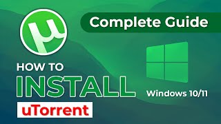 How to Download uTorrent  How to Install utorrent in windows 11  uTorrent Download [upl. by Trin]