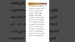 തൂലികാനാമങ്ങൾ  previous year malayalam questions 2024 keralapsc psc [upl. by Wolfgram]