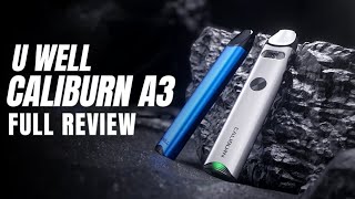 Uwell Caliburn A3 Unboxing amp Review  Key Features and Performance Test [upl. by Akel]