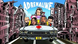 Kris Kross Amsterdam x Ronnie Flex x Zoë Tauran  Adrenaline Lyric Video [upl. by Canale]