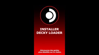 Steam Deck Installer Decky Loader [upl. by Rettke]