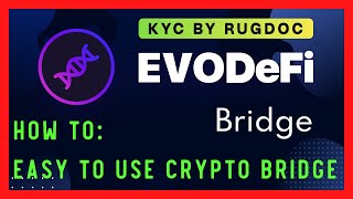 EVODefi crypto bridge explained  Easy to use bridge to swap your crypto between networks [upl. by Hazrit368]