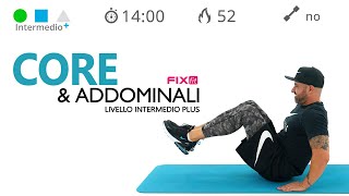 Core Stability e Addome Allenamento Completo Per Tonificare Gli Addominali [upl. by Enitsuj]