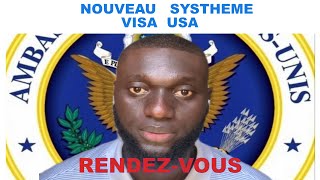 Nouveau Système  rendezvous visa usa … [upl. by Naaitsirhc]