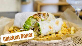 Turkish Chicken Döner Recipe By Famchef Team Easy To make Light And Best In Taste [upl. by Eanat]