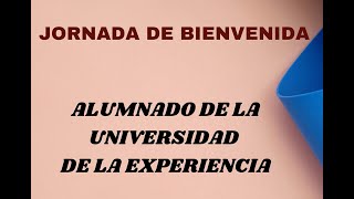 Jornada de bienvenida a la Universidad de la Experiencia Unizar La Biblioteca a tu servicio [upl. by Itaws]