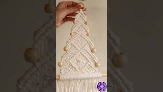 DIY🎄Árvore de Natal em Macramê🎄macrame natal macrametutorial [upl. by Roanne118]