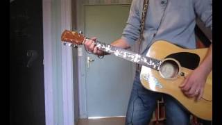 Jean Jacques Goldman La vie par procuration live guitar cover [upl. by Neiluj686]