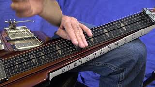 Tennessee Whiskey  Duesenberg Open D Lap Steel Lesson [upl. by Pack]