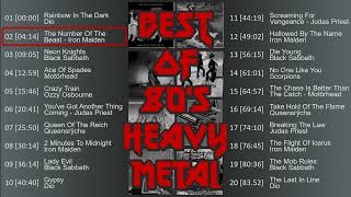 Best of 80s HEAVY METAL Playlist [upl. by Eileme424]