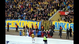 Ankaragücü taraftarı gözleri yaşarttı quotSizleri en iyi bizler anlarızquot [upl. by Pentheam685]