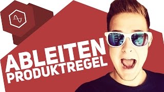 Ableiten mit der Produktregel 1 [upl. by Ahsoek606]