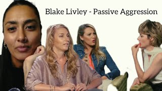 Blake Lively Interview  Rude and Passive Aggressive  Therapist Reaction [upl. by Monreal]