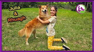 Dança com cães  Ju e Rhu  Freestyle canino [upl. by Sokcin835]