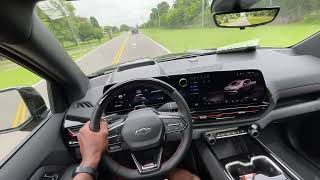 2024 Chevrolet Silverado EV RST POV Test Drive Freakin FAST [upl. by Hardman]