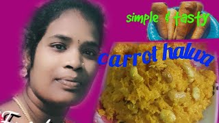 Carrot Halwa in Tamil  easy cooking Carrot Halwa in Tamil [upl. by Ecnarepmet]