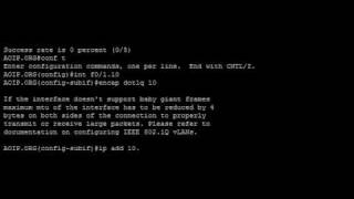 Configuring ROUTER ON A STICK ROS on a Cisco Router  From our Free online Tutorial website [upl. by Yekcim229]