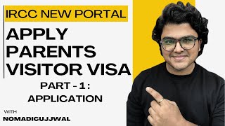 How to Apply for a Parent’s Visitor Visa through the IRCC New Portal 2024  StepbyStep Process [upl. by Lanette358]