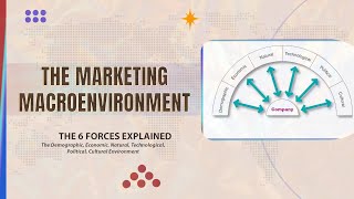 The Marketing Macro Environment  The Marketing External Environment PESTLE and DESTEP Analysis [upl. by Eiramnna]