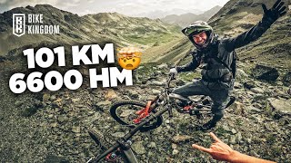 100 KM HARDCORE Enduro Tour in Lenzerheide [upl. by Zavala220]