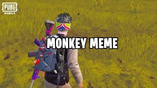 MONKEY MEME  PUBG MOBILE Pakistan Official [upl. by Gage]