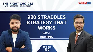 920 Straddles Strategy That Works  Straddle and Strangles  Strategies for Intraday Options Selling [upl. by Aina]