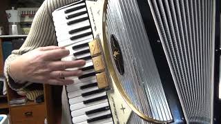 Settimio Soprani piano accordion 120 bass [upl. by Llerahs]