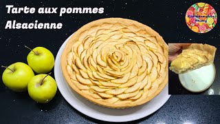 ♡ TARTE AUX POMMES ALSACIENNE ♡ [upl. by Nestor]