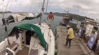 Segeln Von Grenada nach Guadeloupe  Teil 6 [upl. by Sieracki896]