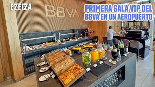 NUEVA SALA VIP EXCLUSIVA DEL BBVA EN EZEIZA [upl. by Arualana]