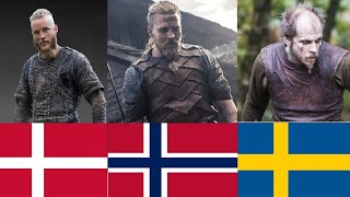 Differences between Norwegian Swedish and Danish Vikings [upl. by Treacy]